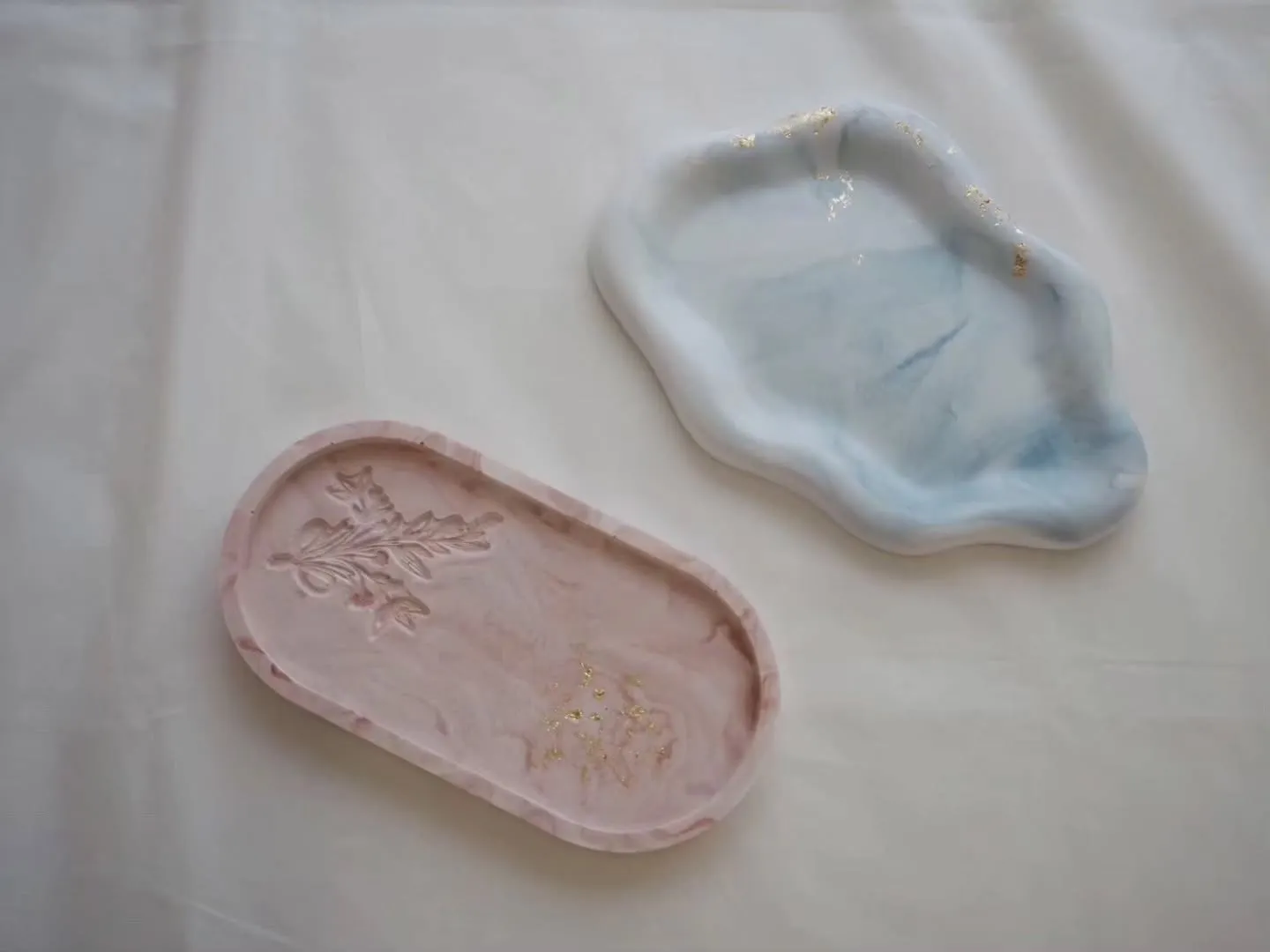 石膏プレート作品