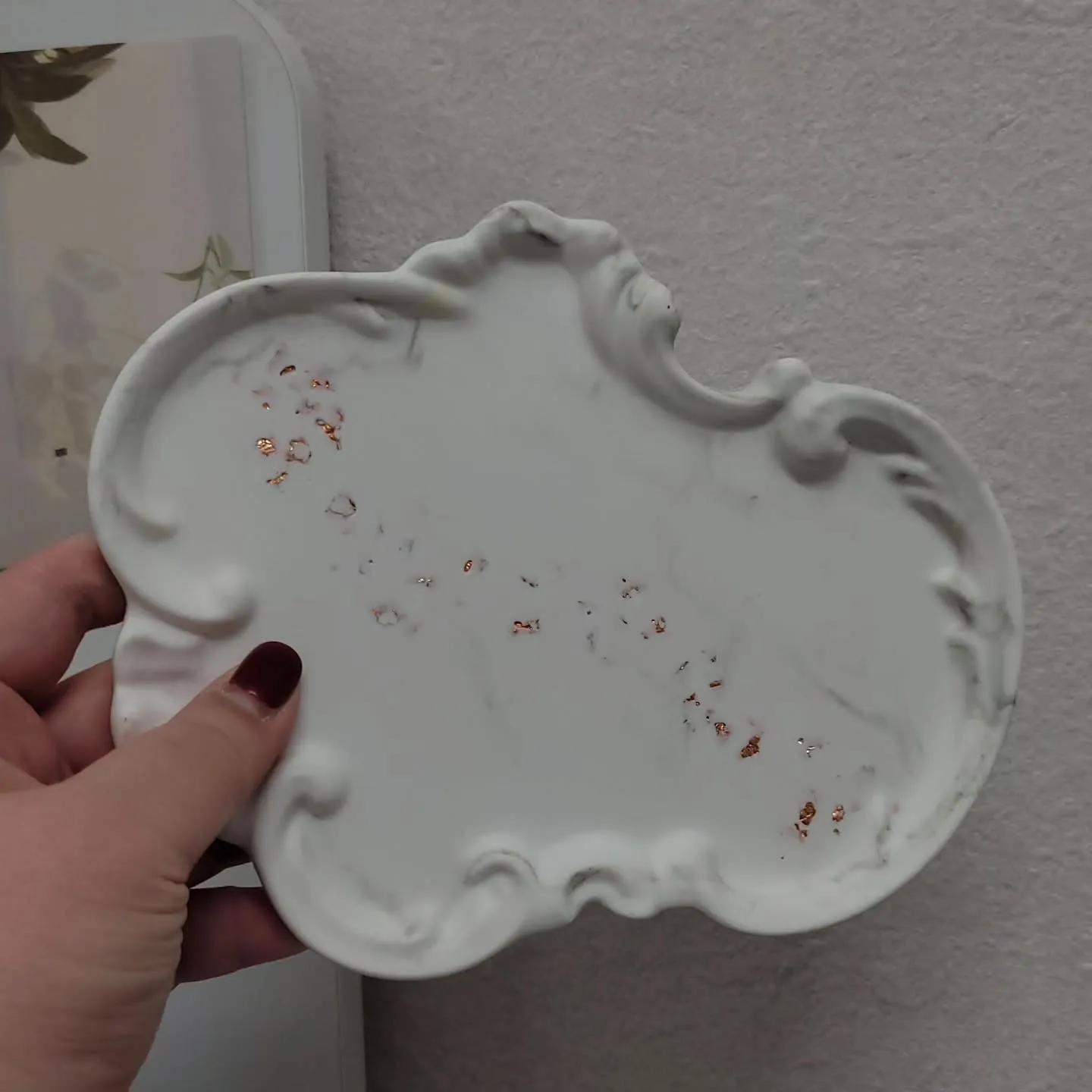 石膏プレート作品