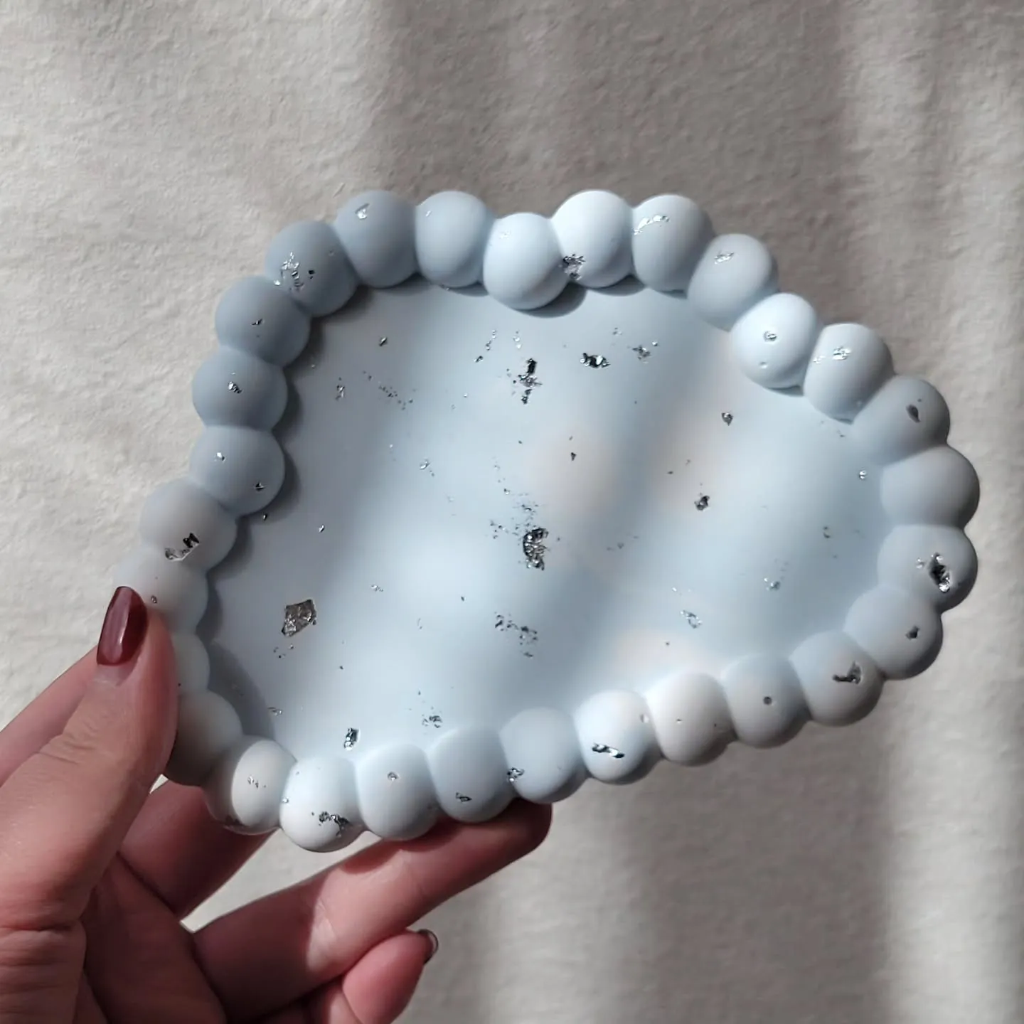 石膏プレート作品